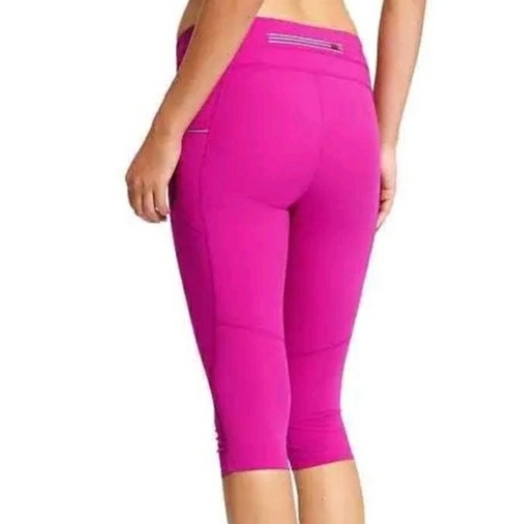 Athleta Pants - Athleta Dobby Be Free Fushia Knickers Size XXS